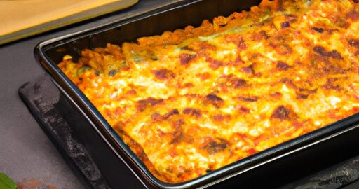 Lasagne s rajčaty a bazalkou