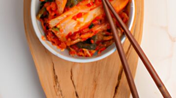 Korejské kimchi – tradiční pálivá zeleninová pochutina