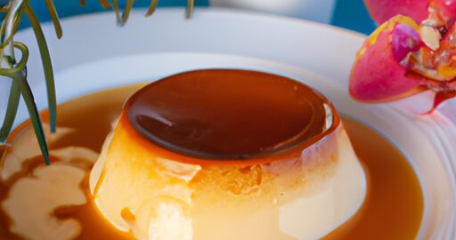 Zmrzlinový karamelizovaný flan