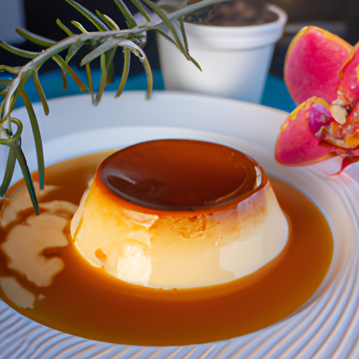 Zmrzlinový karamelizovaný flan