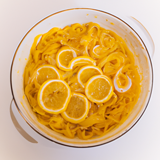 Sorrentinská citronová pasta