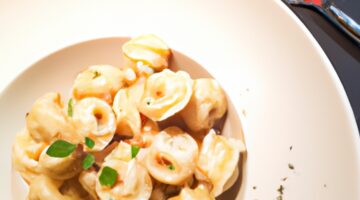 Tortellini s ricottou a špenátem