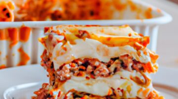 Lasagne s rajčaty a mozzarellou