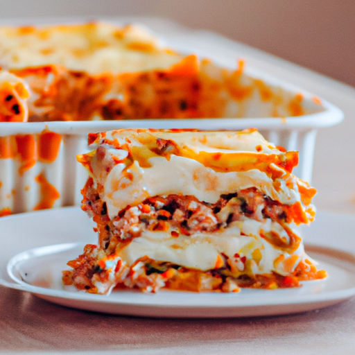 Lasagne s rajčaty a mozzarellou