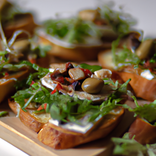 Česneková bruschetta