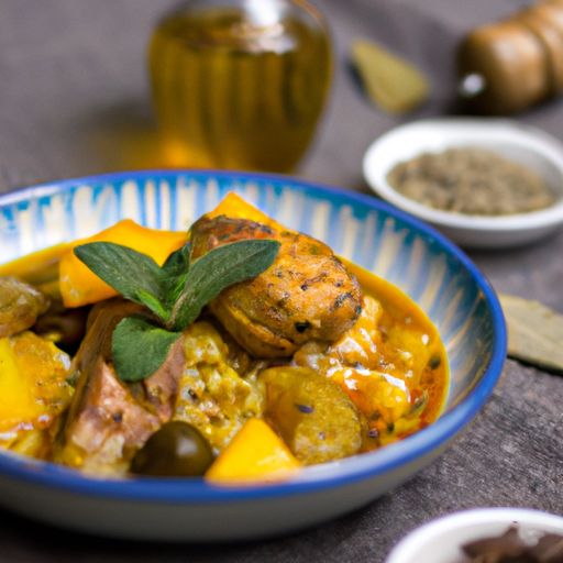 Tagine s citrony a olivami