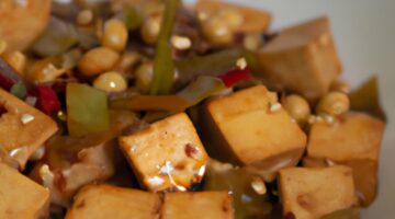 Zeleninový tofu wok