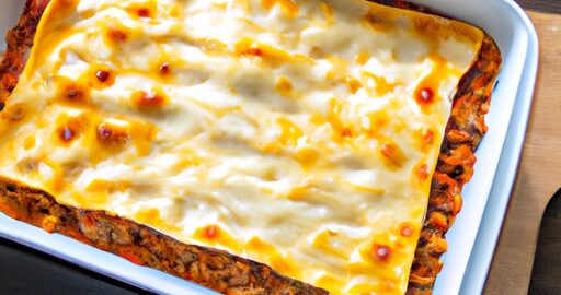 Lasagne Bolognese.