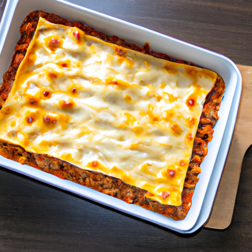 Lasagne Bolognese.