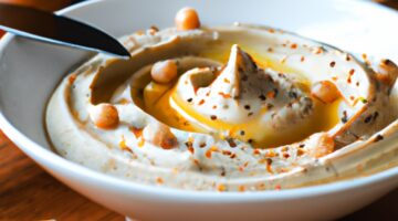 Hummus s pikantní tahini