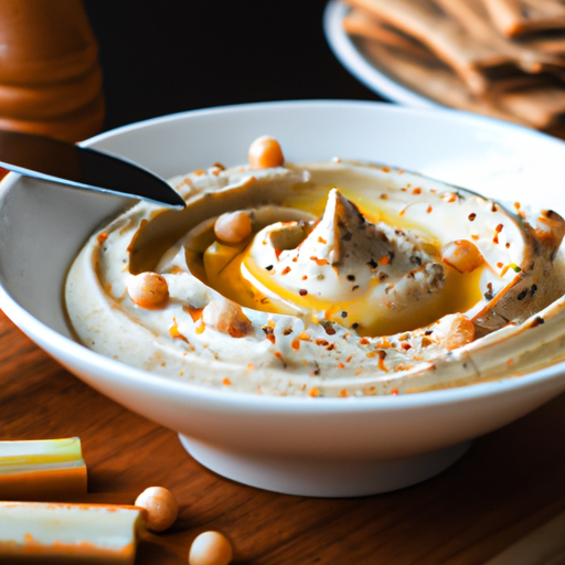 Hummus s pikantní tahini