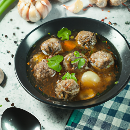 Bakso – indonéská polévka se žvýkacími kuličkami