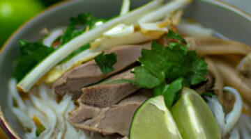 Phở – tradiční vietnamská polévka