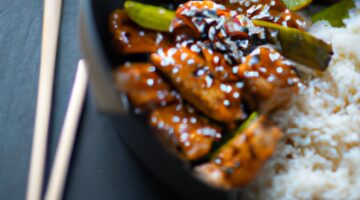 Kuřecí teriyaki s jasmínovou rýží