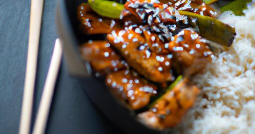 Kuřecí teriyaki s jasmínovou rýží