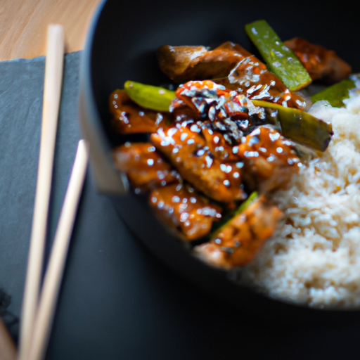 Kuřecí teriyaki s jasmínovou rýží