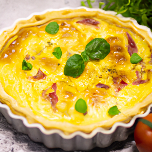 Základní quiche lorraine