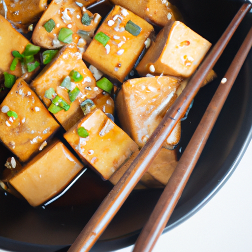 Miso polévka s tofu a vodorovným