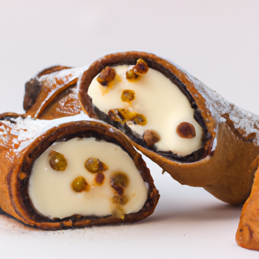 Cannoli s ricottou a čokoládou