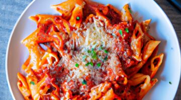 Penne arrabbiata