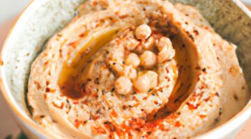 Arabský hummus s tahini