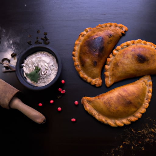 Empanadas argentinské kuchyně.