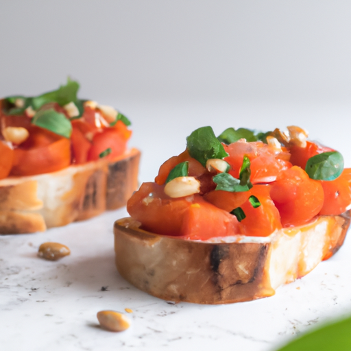 Kapresová bruschetta.