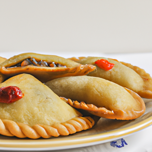 Kuřecí empanadas se salsou