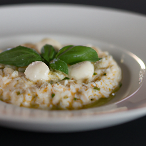 Risotto s mozzarellou a rajčaty