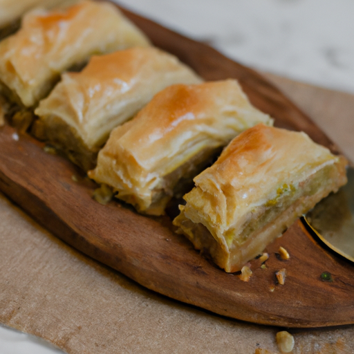 Baklava se sladkým medem