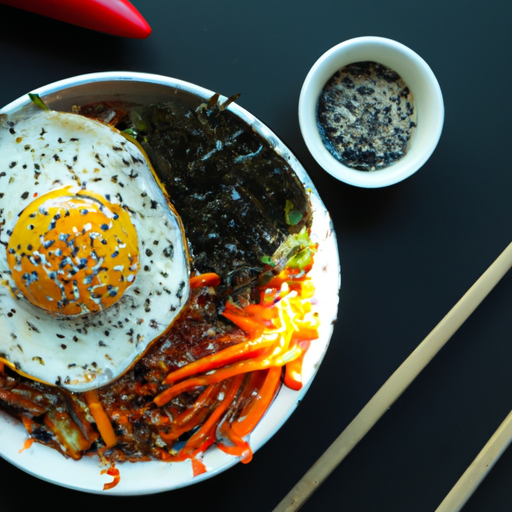 Bibimbap vegetariánský recept