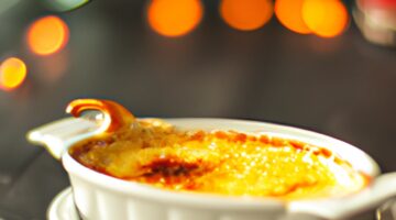 Crème brûlée s jahodami