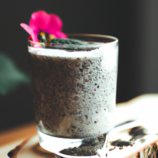 Chia ovocný smoothie