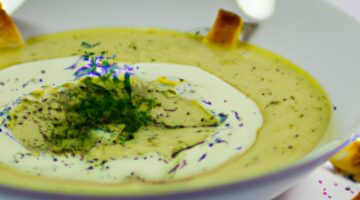 Vichyssoise – krémová zeleninová polévka