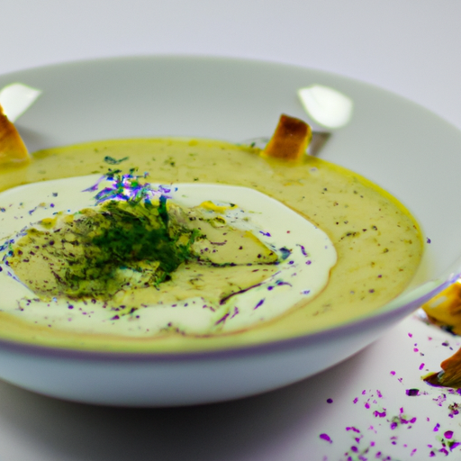 Vichyssoise – krémová zeleninová polévka