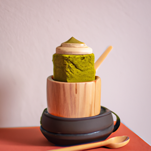 Matcha pudink.