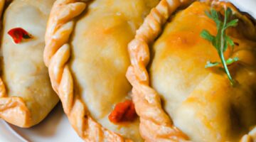 Argentinské empanadas se šunkou