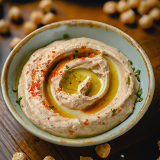 Hummus z cizrny a tahini