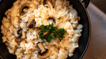 Risotto funghi porcini