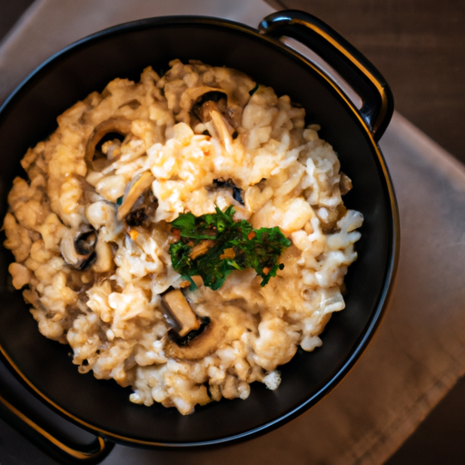 Risotto funghi porcini