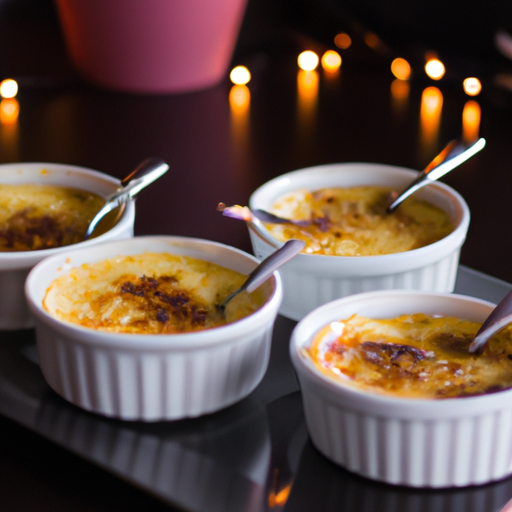 Crème brûlée navozené francouzskou kuchyní