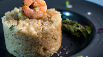 Risotto se smetanovými houbami