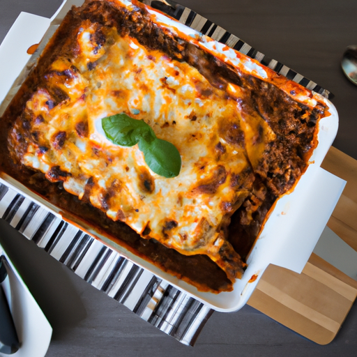 Lasagne alla Bolognese.