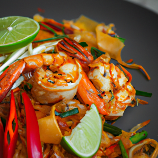 Krevety Pad Thai