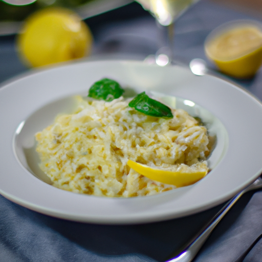 Risotto al limone