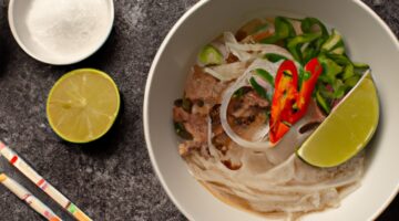 Phở – vietnamská nudlová polévka