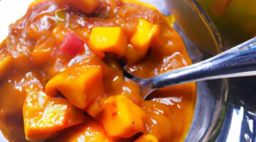 Mango chutney bez čočky