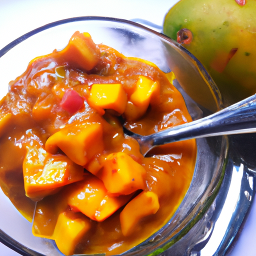 Mango chutney bez čočky