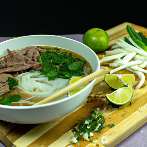 Phở bo – Vietnamská hovězí nudlová polévka