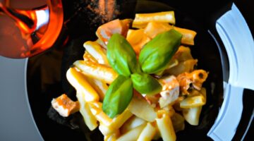 Penne alla vodka s pancettou